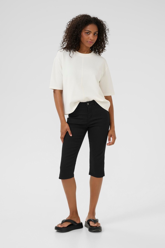KAFFE Caprijeans »Damen Denim Caprihose KAzelina«