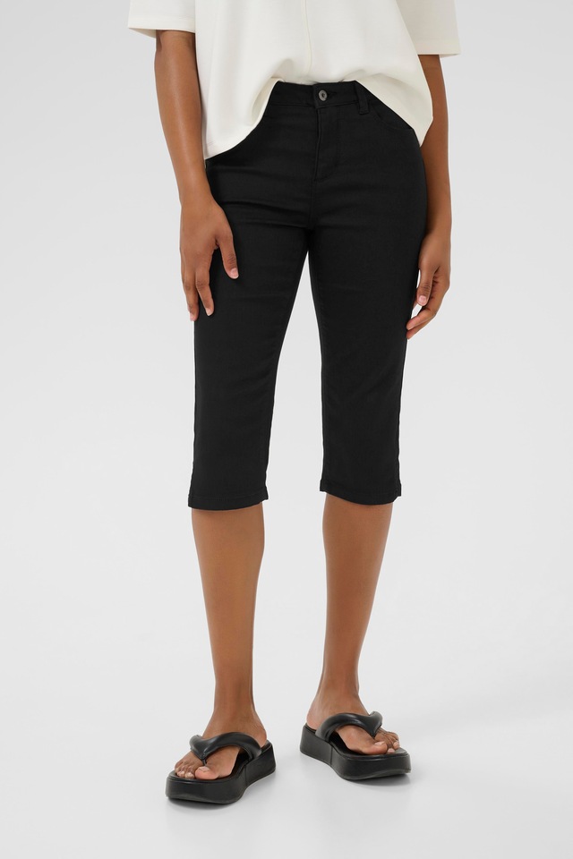 KAFFE Caprijeans »Damen Denim Caprihose KAzelina«