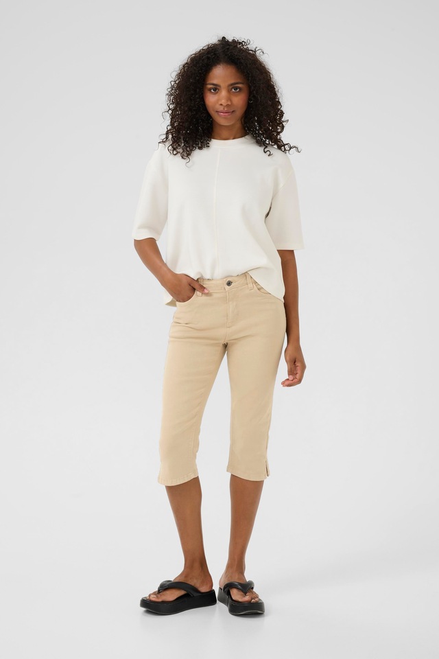 KAFFE Caprijeans »Damen Denim Caprihose KAzelina«