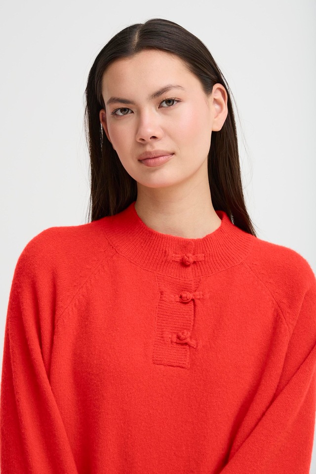 Ichi Strickpullover »Damen Langarm IHDASILA«