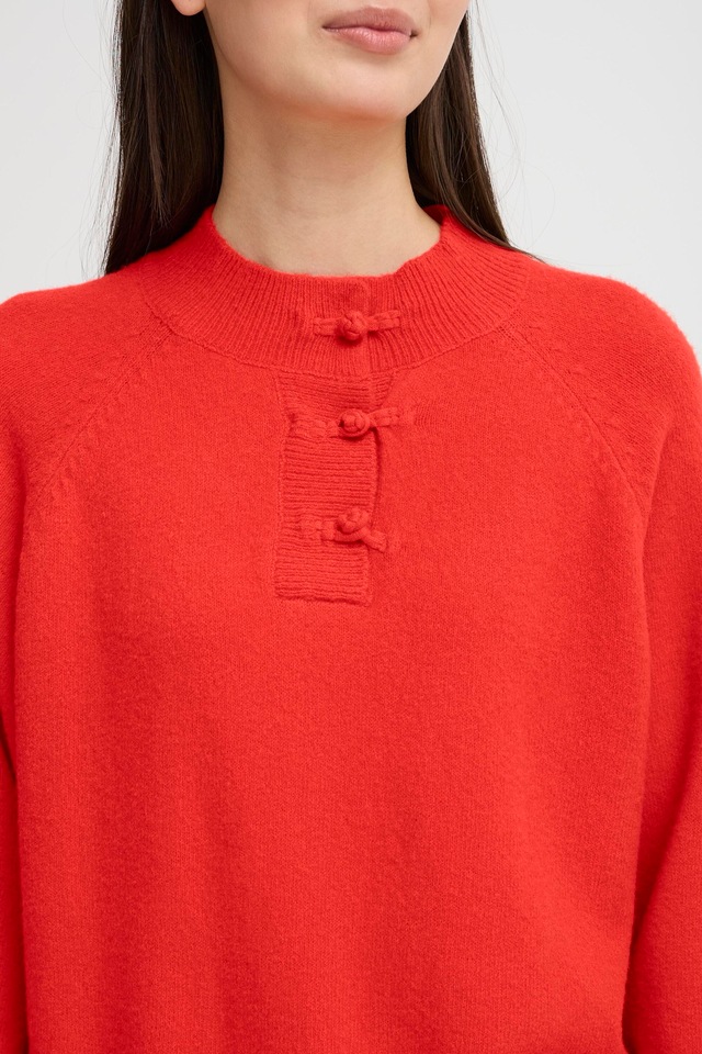 Ichi Strickpullover »Damen Langarm IHDASILA«