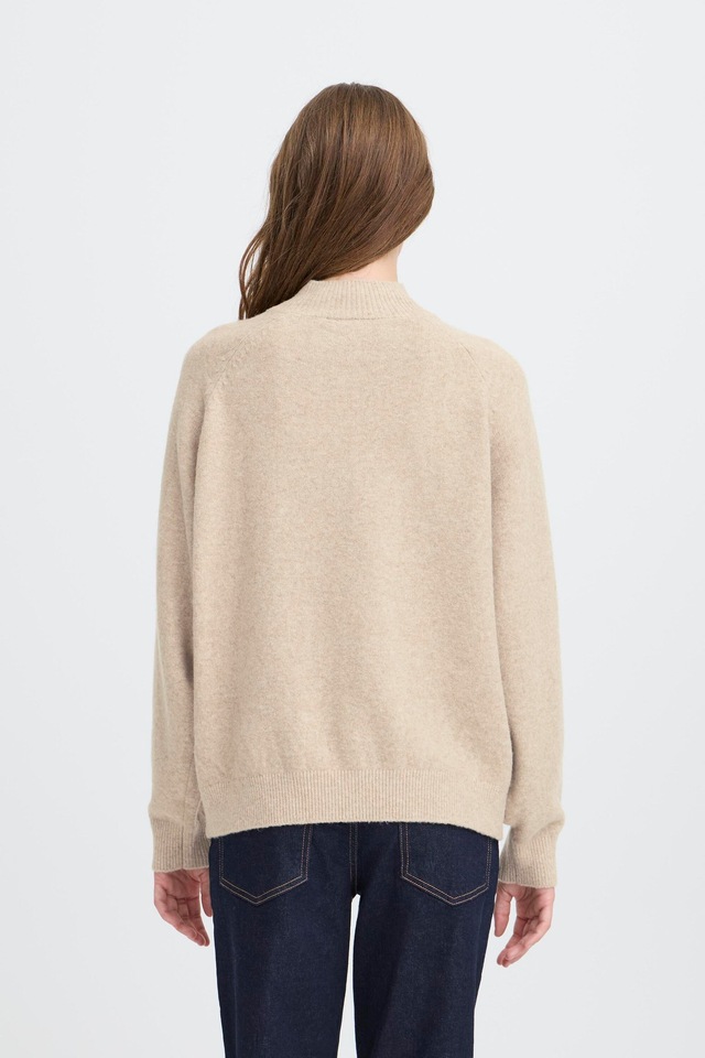 Ichi Strickpullover »Damen Langarm IHDASILA«