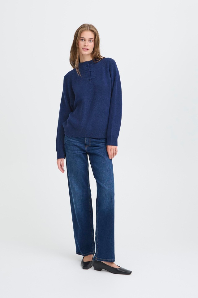 Ichi Strickpullover »Damen Langarm IHDASILA«