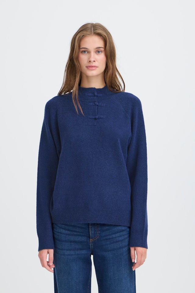 Ichi Strickpullover »Damen Langarm IHDASILA«