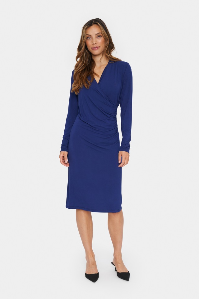 Saint Tropez Jerseykleid »Damen Jerseykleid ViggaSZ«