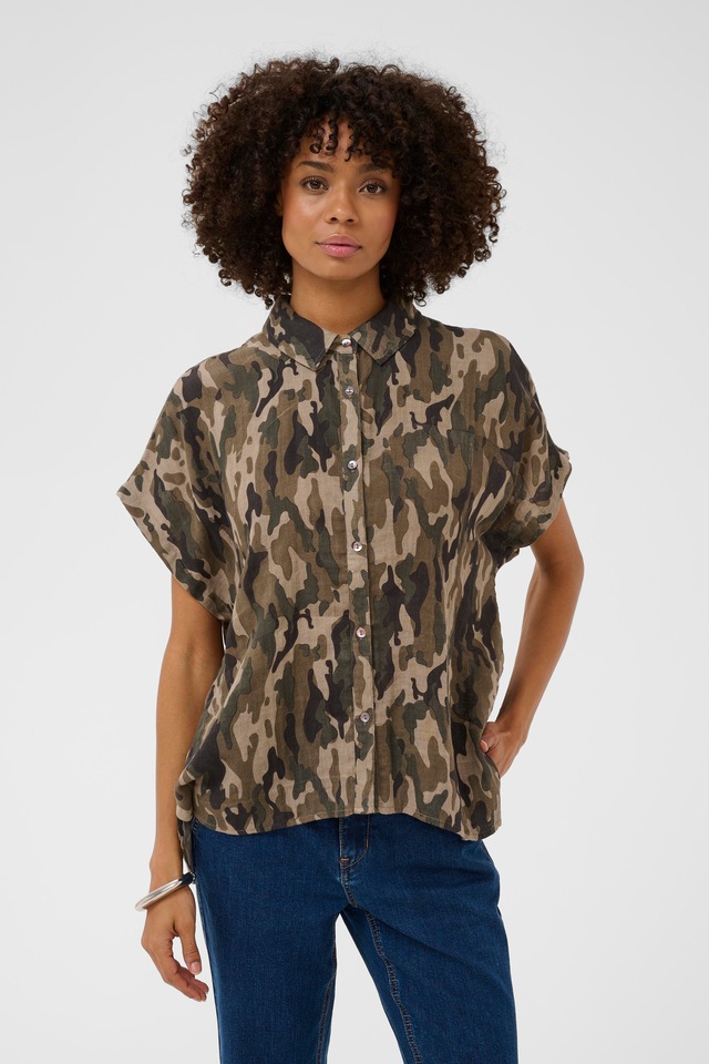 Culture Hemdbluse »Damen Hemd kurzarm CUmyra«