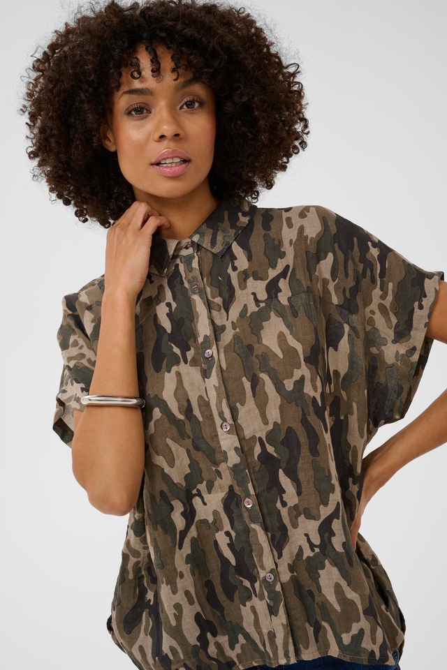 Culture Hemdbluse »Damen Hemd kurzarm CUmyra«