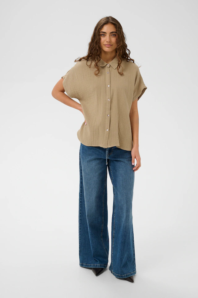 Culture Hemdbluse »Damen Hemd kurzarm CUmyra«