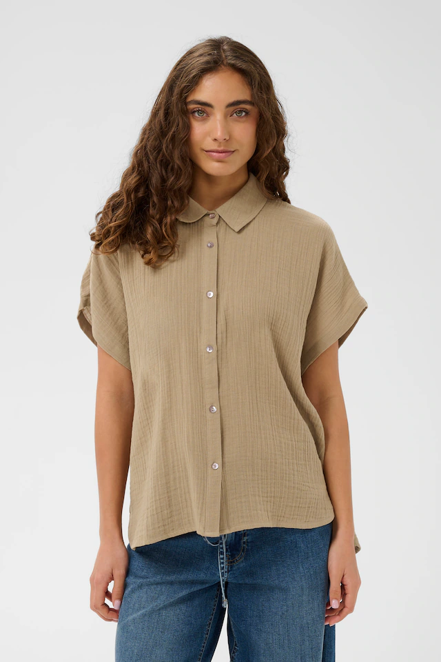 Culture Hemdbluse »Damen Hemd kurzarm CUmyra«