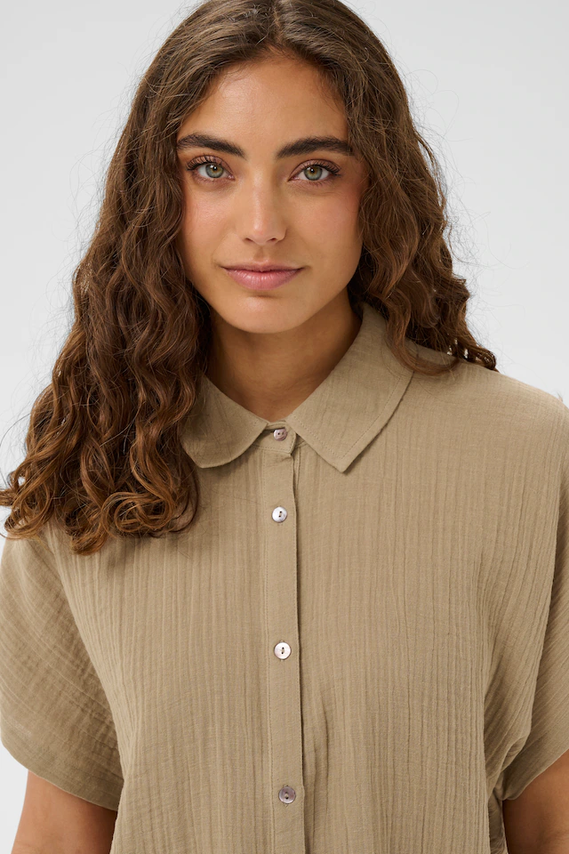 Culture Hemdbluse »Damen Hemd kurzarm CUmyra«