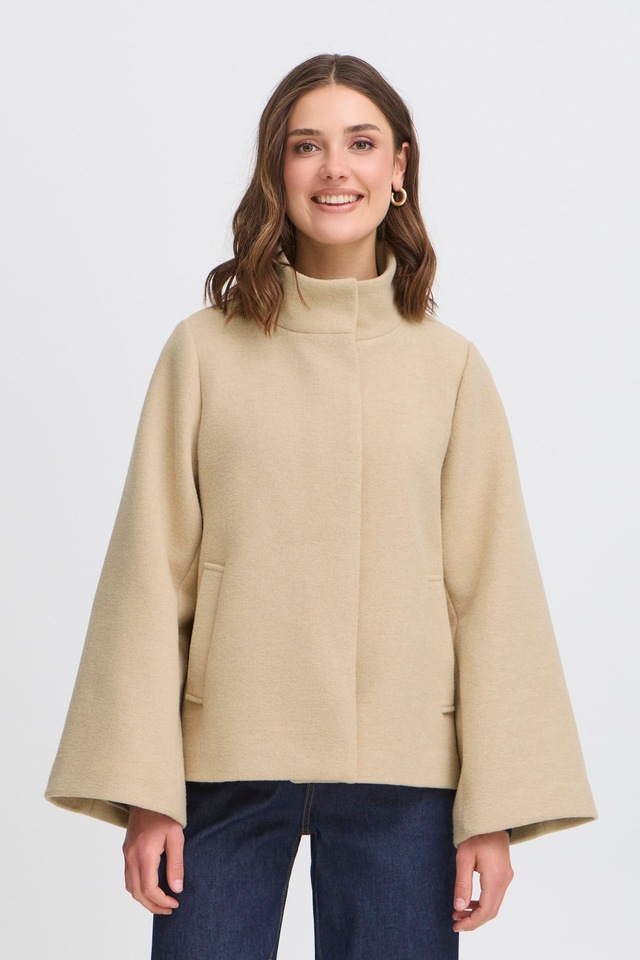 fransa Wintermantel »Damen Jacke FRCHARLOTTE«