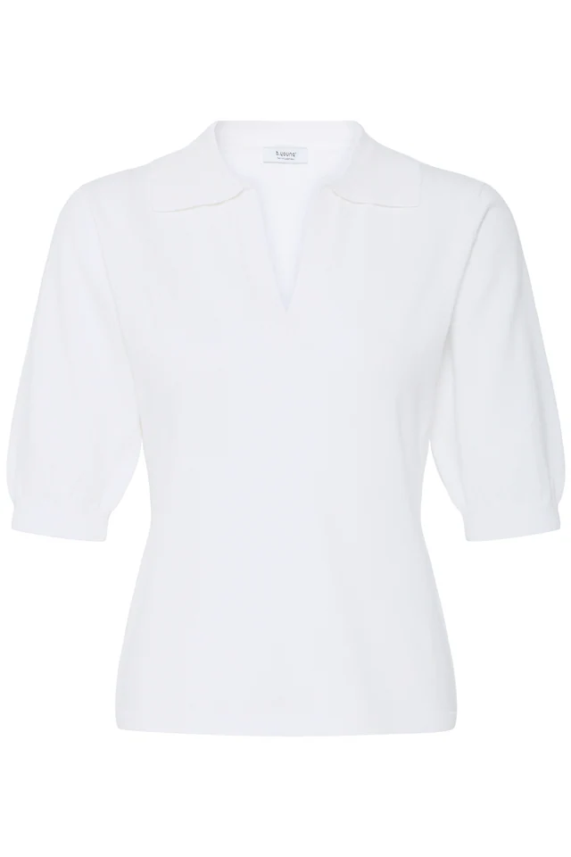 b.young Kurzarmpullover »Damen Strickpullover kurzarm BYMMORLA«