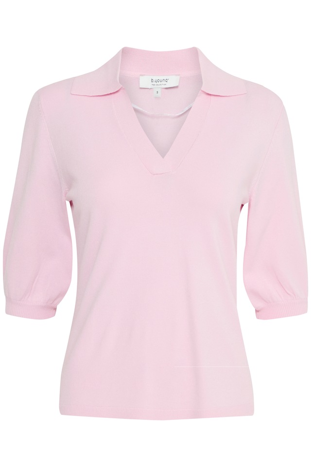 b.young Kurzarmpullover »Damen Strickpullover kurzarm BYMMORLA«