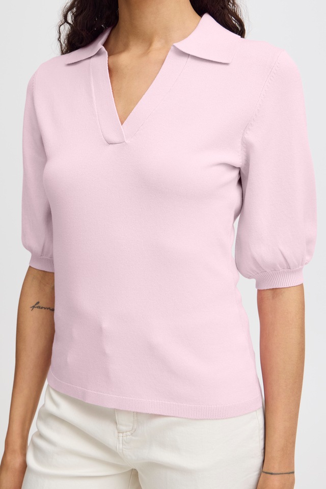 b.young Kurzarmpullover »Damen Strickpullover kurzarm BYMMORLA«