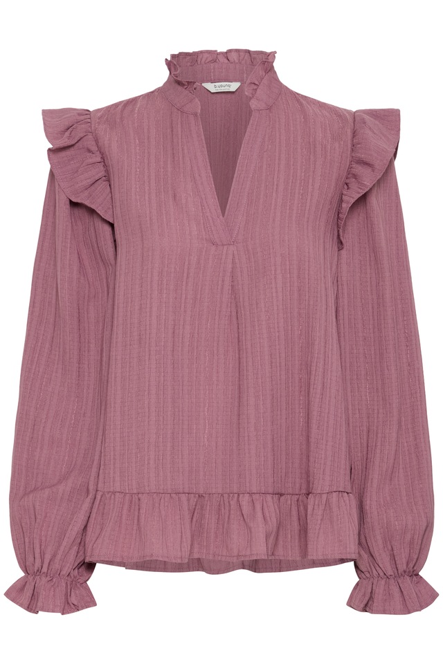 b.young Kurzarmbluse »Damen Kurzarm-Bluse BYJULIANA«