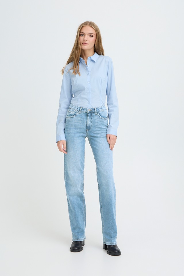 Ichi Regular-fit-Jeans »Damen Jeans IHTWIGGY«