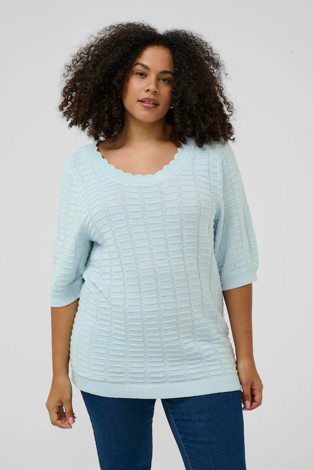 KAFFE Curve Strickpullover »Strickpullover KClotia«