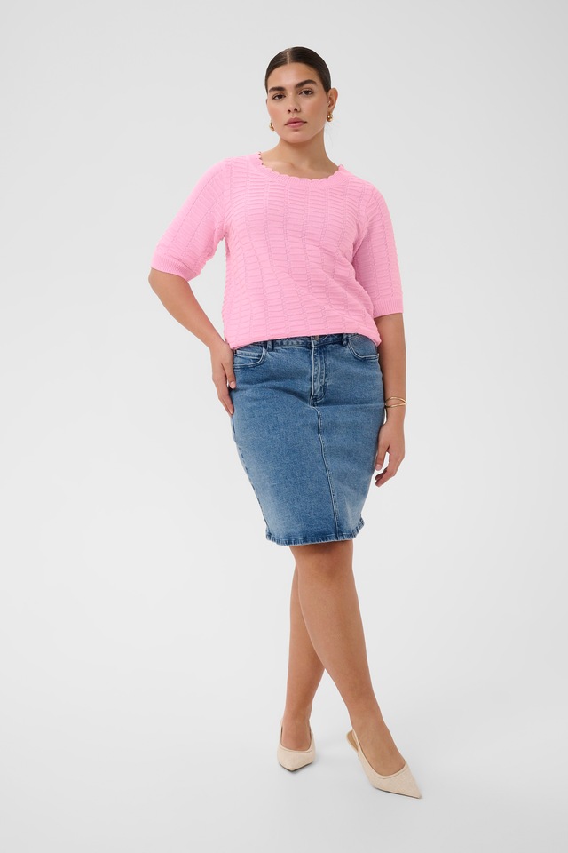 KAFFE Curve Strickpullover »Strickpullover KClotia«