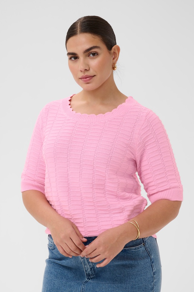 KAFFE Curve Strickpullover »Strickpullover KClotia«