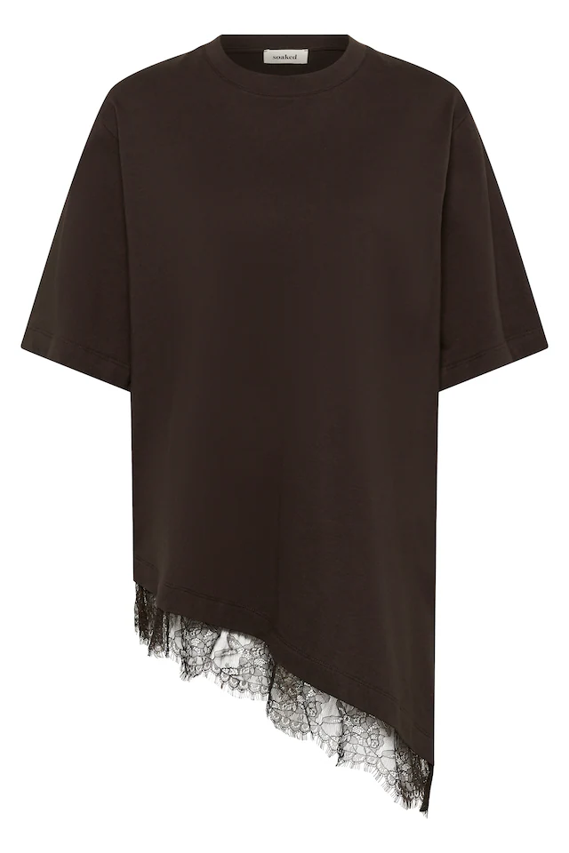 SOAKED IN LUXURY Longtop »Damen T-Shirt kurzarm SLJina«