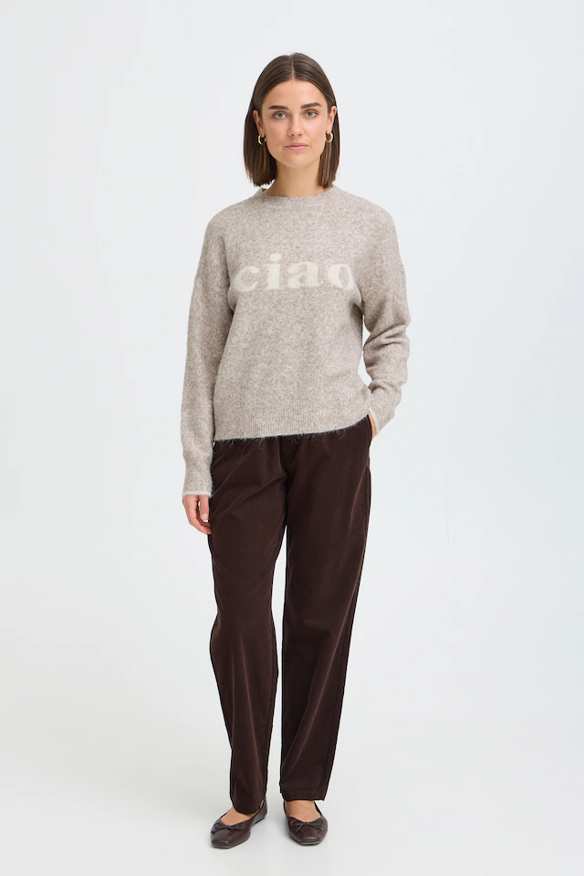 fransa Strickpullover »Damen Langarm FRFLORENCE«