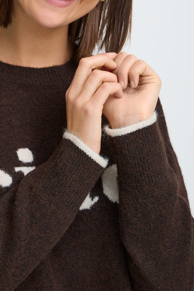 fransa Strickpullover »Damen Langarm FRFLORENCE«