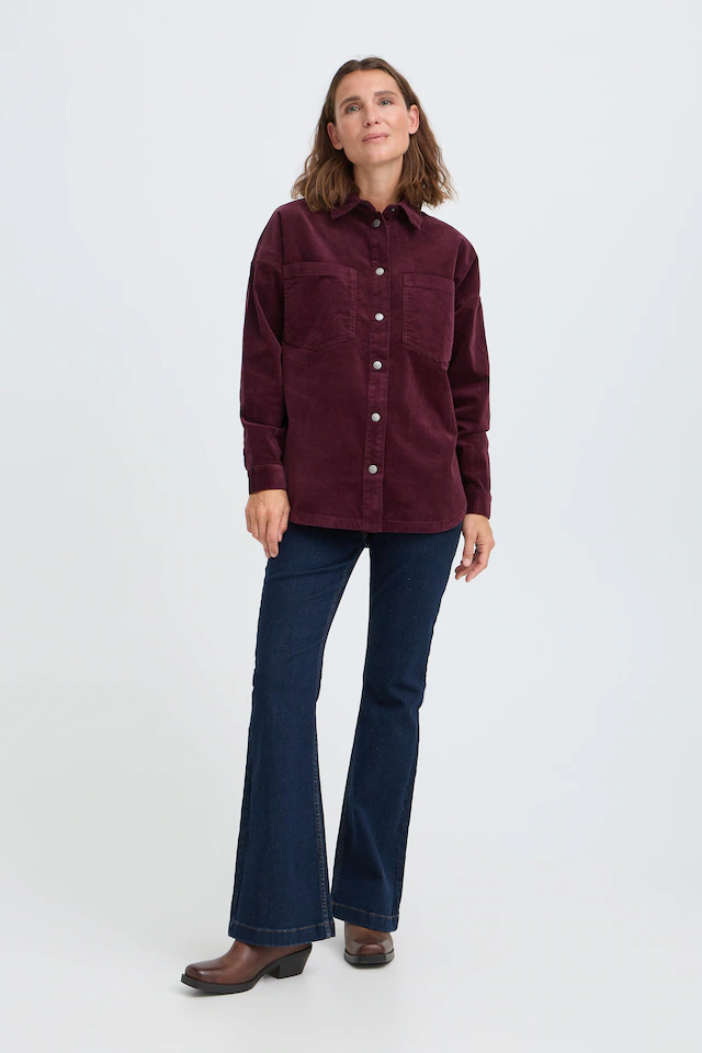 Pulz Jeans Hemdjacke »Damen Overshirts PZSALLY«