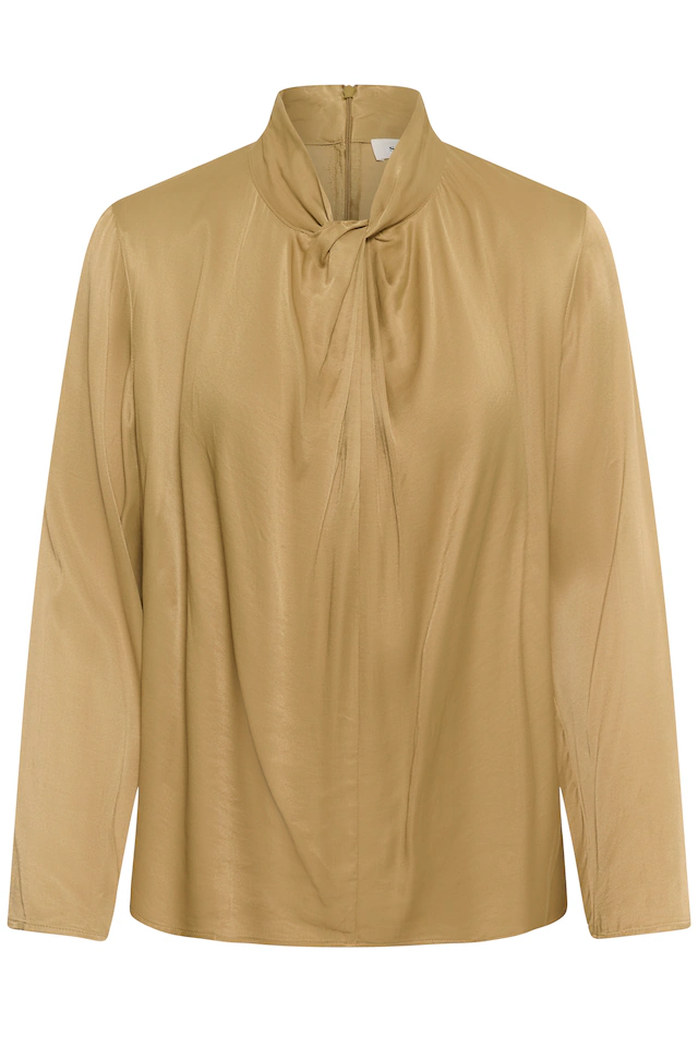 SOAKED IN LUXURY Langarmbluse »Damen Bluse langarm SLNadeya«