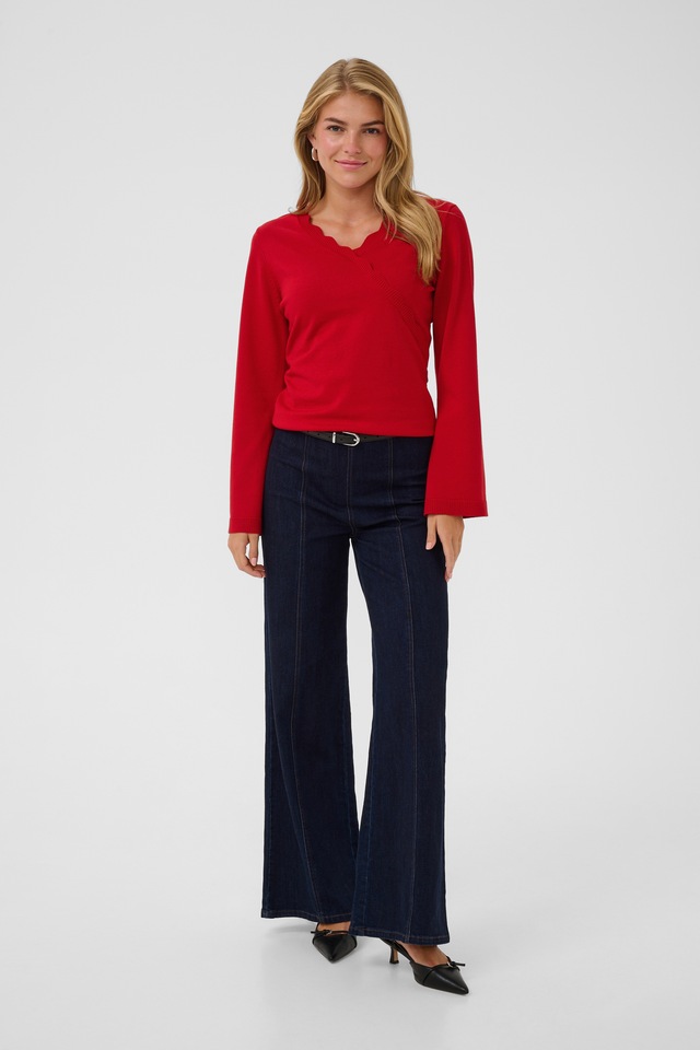 Saint Tropez Strickpullover »Damen Strickpullover MadlenaSZ«
