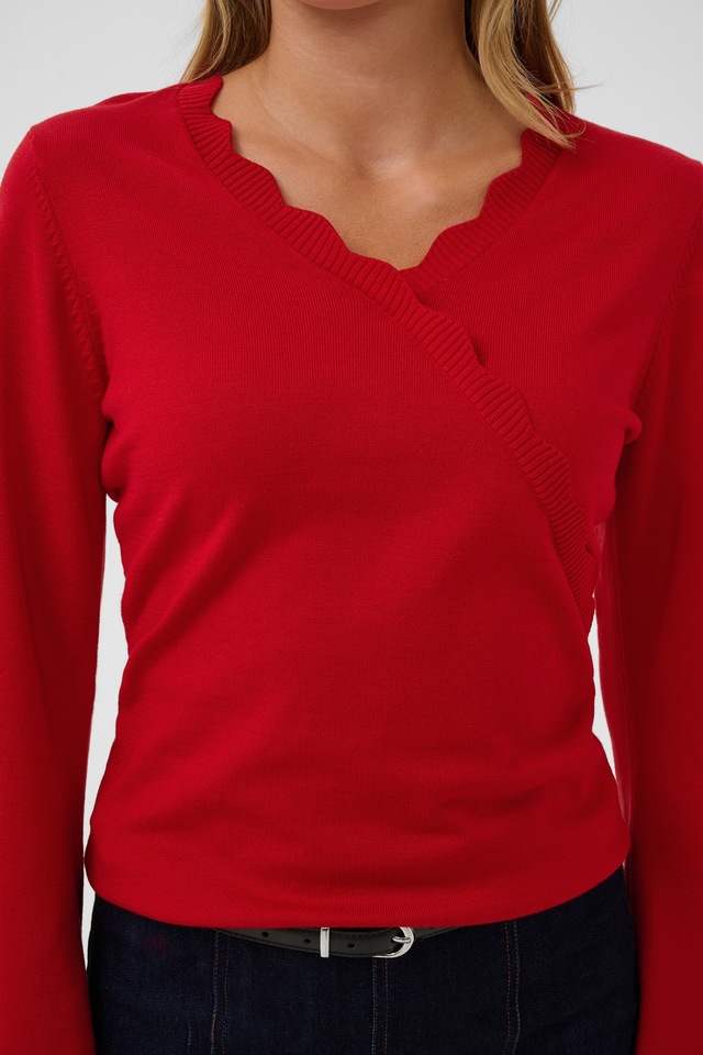 Saint Tropez Strickpullover »Damen Strickpullover MadlenaSZ«