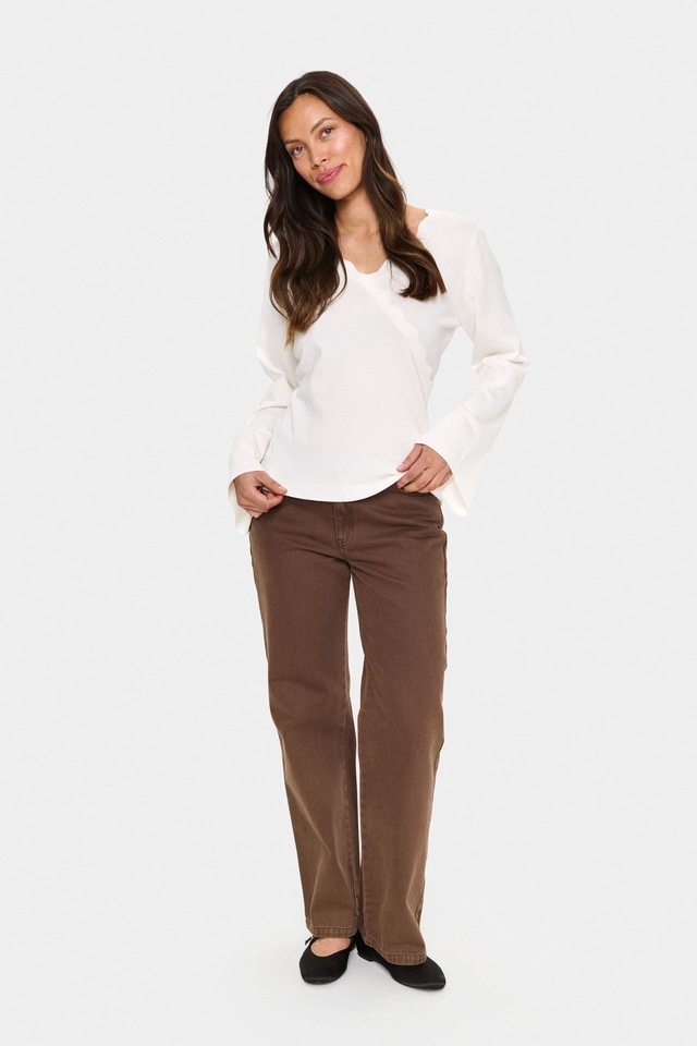 Saint Tropez Strickpullover »Damen Strickpullover MadlenaSZ«