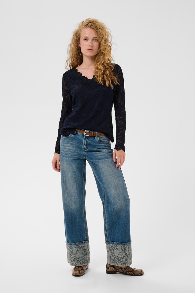 Culture Langarmbluse »Damen Bluse langarm CUlively«