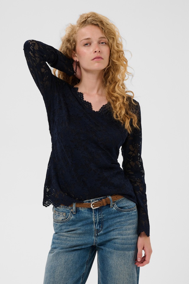 Culture Langarmbluse »Damen Bluse langarm CUlively«