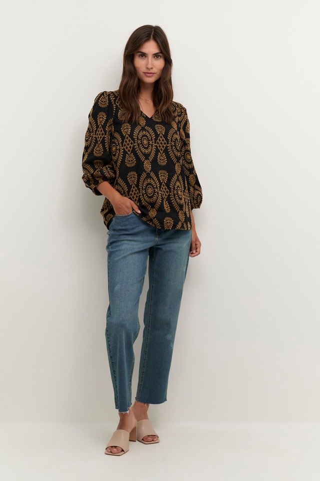 Culture Kurzarmbluse »Damen Kurzarm-Bluse CUtia«