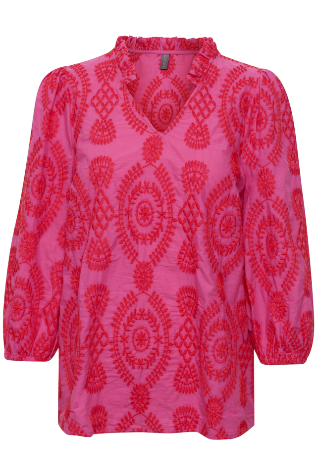 Culture Kurzarmbluse »Damen Kurzarm-Bluse CUtia«