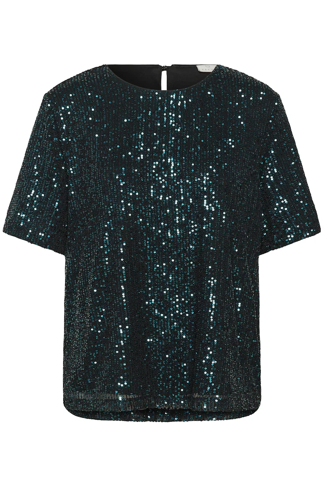 KAFFE Kurzarmbluse »Damen Bluse kurzarm KAlila«