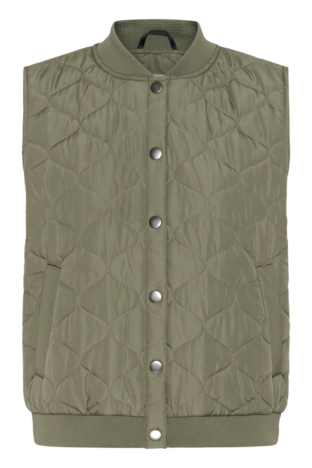 KAFFE Allwetterjacke »Damen Weste KAqiana«