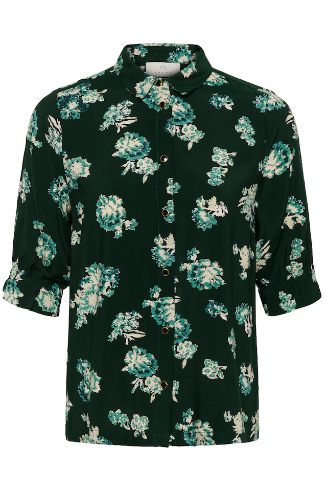 KAFFE Kurzarmbluse »Damen Bluse kurzarm KAvelana«