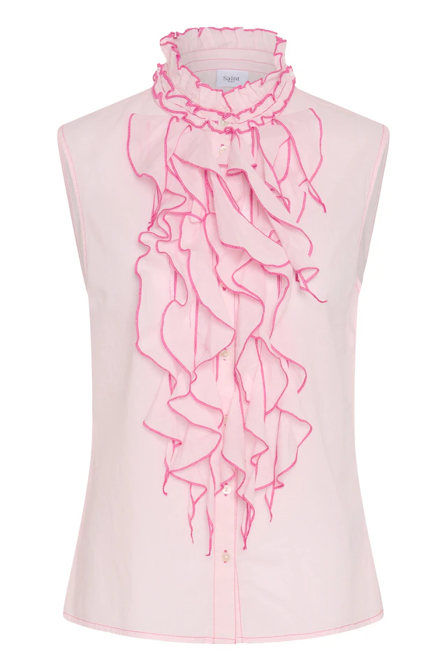 Saint Tropez Blusentop »Damen Ärmellose Bluse TilliSZ«
