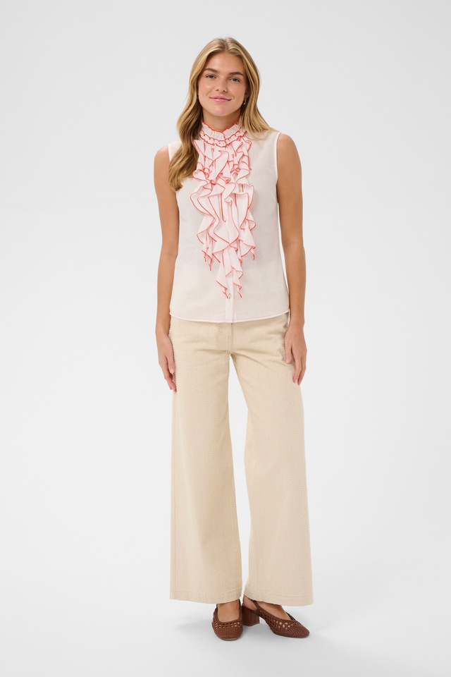Saint Tropez Blusentop »Damen Ärmellose Bluse TilliSZ«