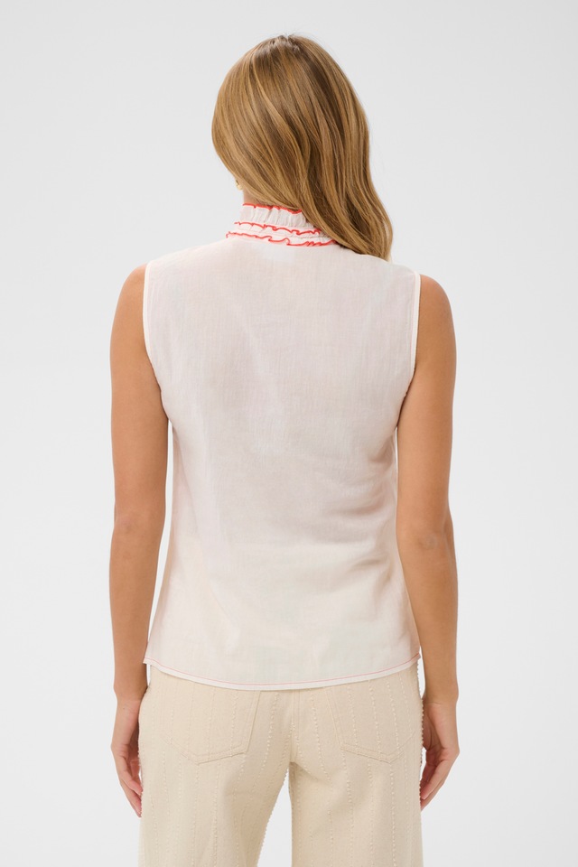 Saint Tropez Blusentop »Damen Ärmellose Bluse TilliSZ«