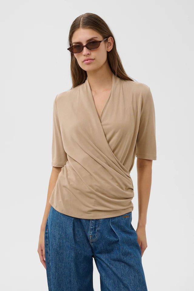 SOAKED IN LUXURY Langarmbluse »Damen Bluse langarm SLColumbine«