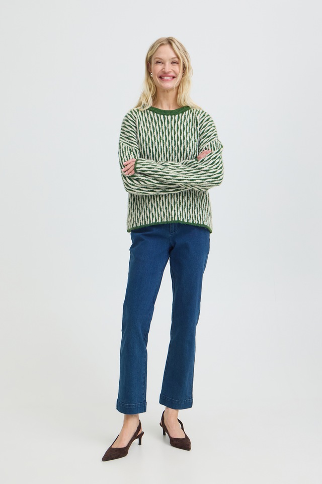 b.young Strickpullover »Damen Langarm BYOJULA«