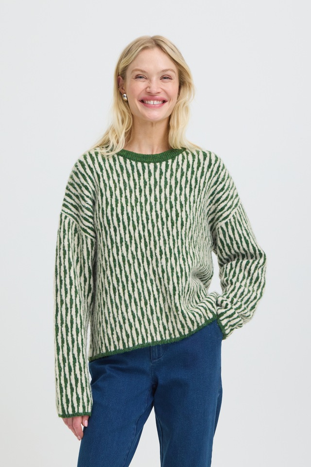 b.young Strickpullover »Damen Langarm BYOJULA«