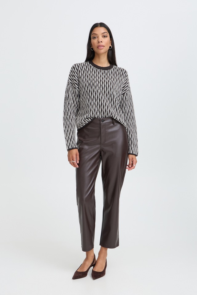 b.young Strickpullover »Damen Langarm BYOJULA«