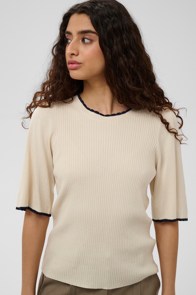 SOAKED IN LUXURY Kurzarmbluse »Damen Kurzarm-Bluse SLLysandra«