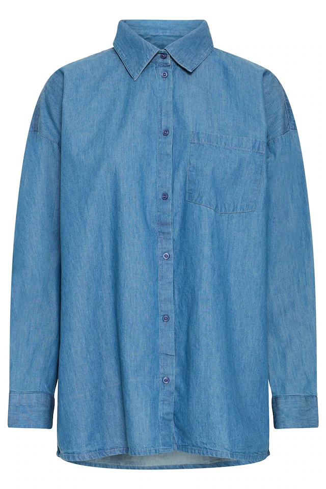 Ichi Hemdbluse »Damen Langarm-Hemd IHBALLO«