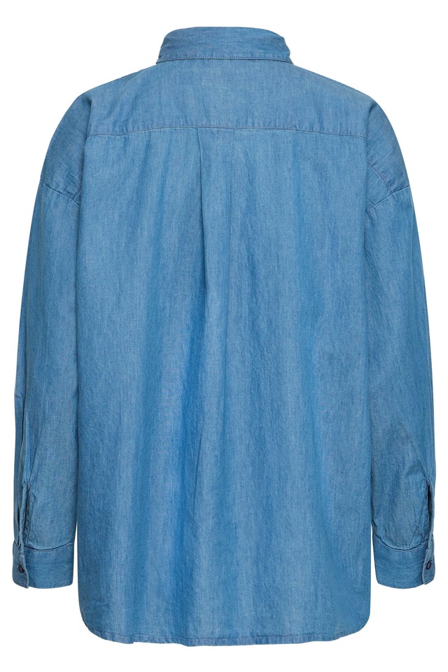 Ichi Hemdbluse »Damen Langarm-Hemd IHBALLO«