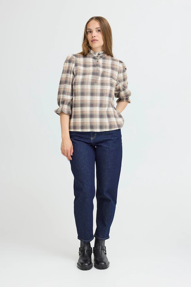 Pulz Jeans Langarmbluse »Damen Langarm-Bluse PZEVIE«