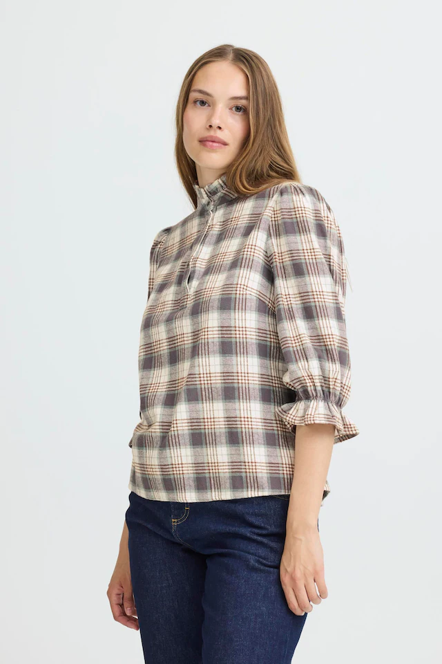 Pulz Jeans Langarmbluse »Damen Langarm-Bluse PZEVIE«
